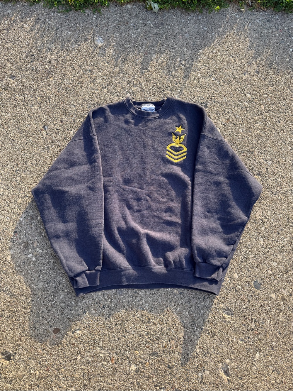 Vintage 90’s U.S. Navy Chief Petty Officer E-7 Lee Sweatshirt • Size M